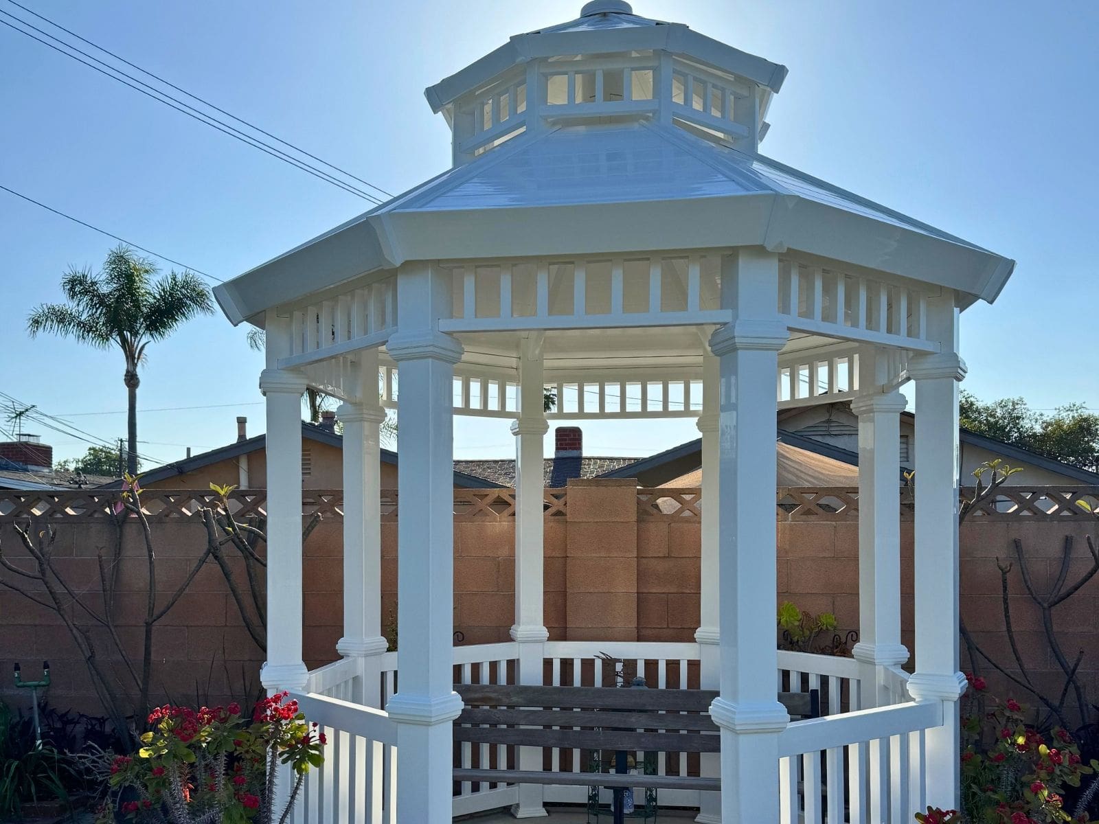 vinyl gazebo