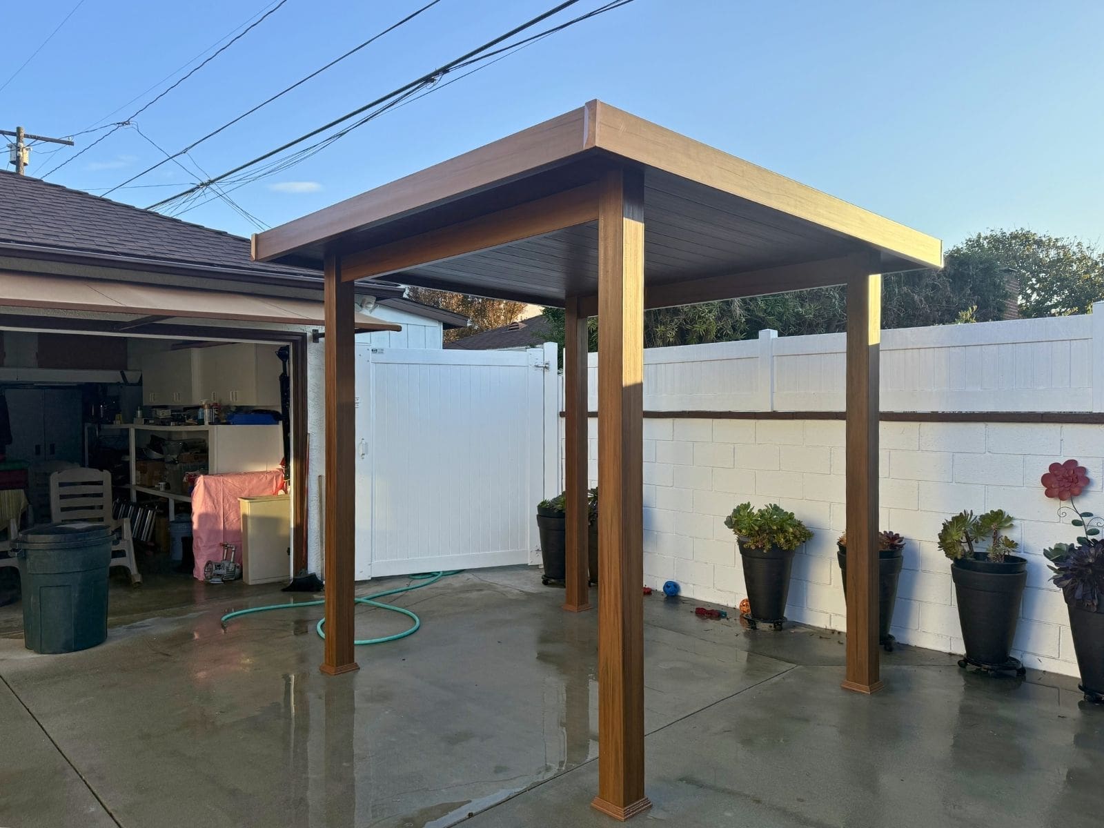 vinyl comfort shade patio cover